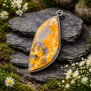 Bumblebee Jasper Necklace